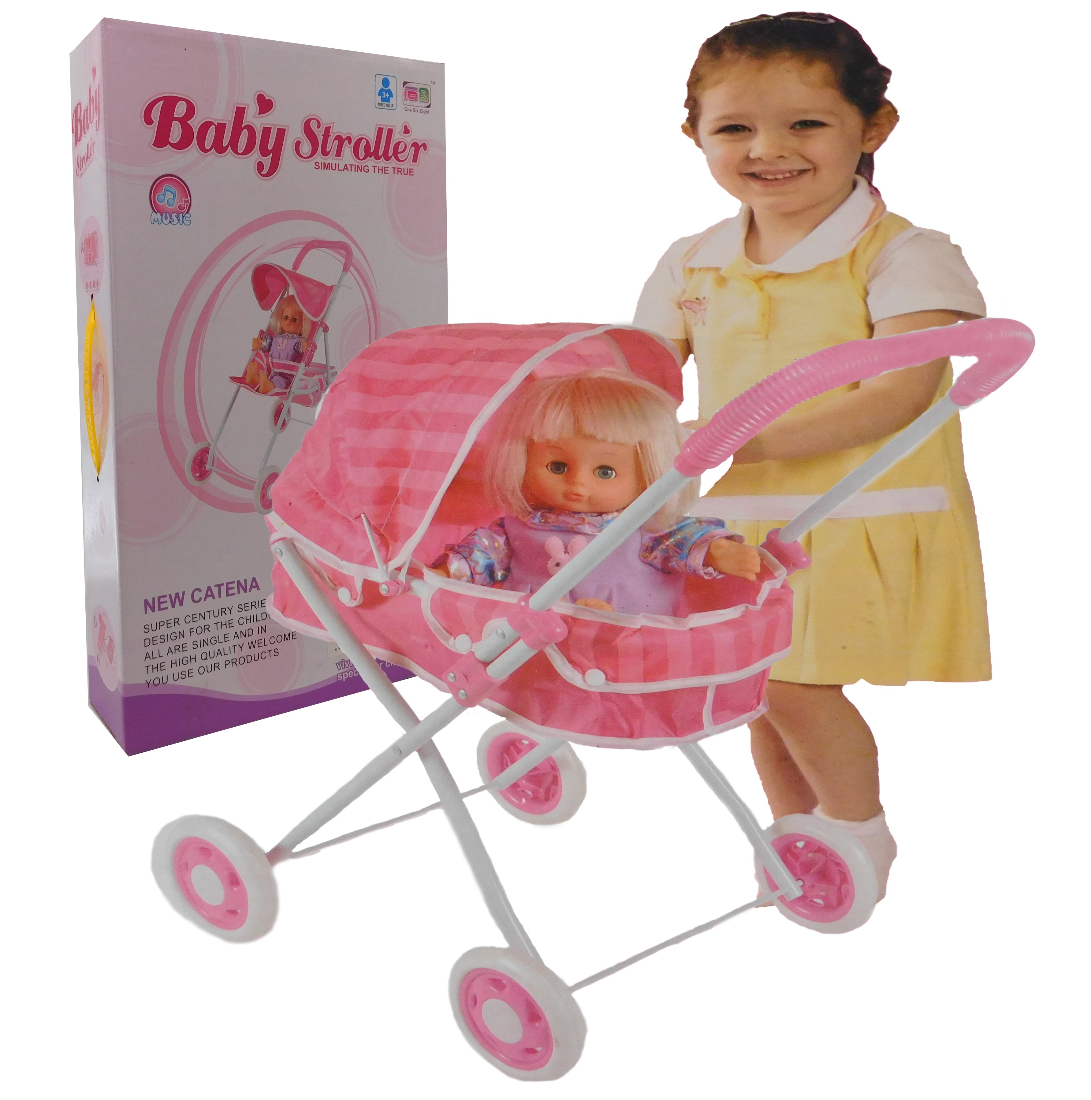 baby girl toy pram